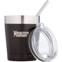 GOpure Pod 12Oz Large Stainless Steel Tumbler &amp; Straw