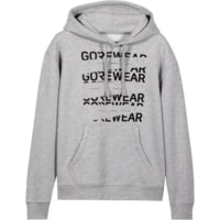 GOREWEAR Men's Fracture Logo Hoodie in Heather Grey 2XS Regular fit C27CBB63