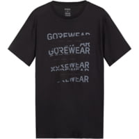GOREWEAR Men's Fracture Logo Tee in Black Large Regular fit E1416E1D