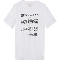 GOREWEAR Men's Fracture Logo Tee in White Small Regular fit 042C0D79