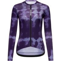 GOREWEAR SPINSHIFT Long Sleeve Cycling Jersey Women's in Amethyst Grey/Purple Indigo Small 4-6 Form fit BDC2C05A