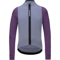 GOREWEAR SPINSHIFT Thermo Long Sleeve Cycling Jersey Men's in Amethyst Grey/Purple Indigo XL Form fit 0377075B
