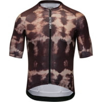 GOREWEAR SPINSHIFT Shibori Cycling Jersey Men's in Utility Brown/Tech Beige XL Form fit FDABC133