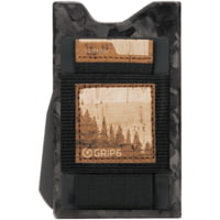 Grip6 Forged Carbon Fiber No Loop Wallet w/Cork Wingman