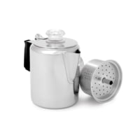 GSI Glacier Stainless Steel Percolators w/ Silicone Handle