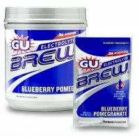 GU Blueberry Pomegranate Electrolyte Brew Canister-35 servings