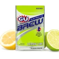 GU Lemon Lime Electrolyte Brew Packets - Clearance