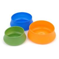 Splashguard Squishy Pet Bowl, Lime, 24 oz