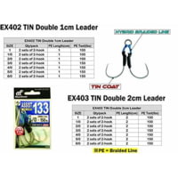 Hayabusa Assist 133 Tin Double Hook, 2cm, 2 Piece