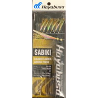 Hayabusa Golden Flasher Sabiki, Main 24Lb And Branch 17Lb Test Line