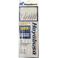 Hayabusa Holographic Sheet &amp; White Flasher Sabiki, Main 25Lb And Branch 13Lb Test Line