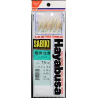Hayabusa D115-15 One-Touch Sabiki Size 6 Us 6 Hooks Fish Skin