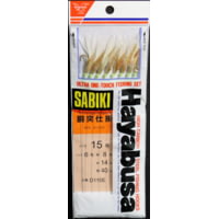 Hayabusa D119-15 One-Touch Sabiki Size 6 Us 8 Hooks Fish Skin