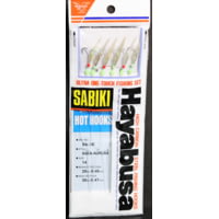 Hayabusa S-511E-14 Saba-Aurora Sabiki Rig Size 14 1/0Us 6 Hooks Heavy Leader