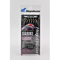 Hayabusa Uv White Shrimp 6-Hook Sabiki, 1 Rig, 1Pc