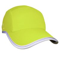 Headsweats Race Hat, High Visibility Yellow Reflective