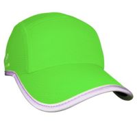 Headsweats Race Hat, High Viz Green Reflective