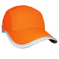 Headsweats Race Hat, High Viz Neon Orange Reflective