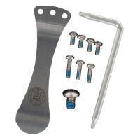 Hogue EX01 Folder 3.5 or 4 Stainless Steel Torx Screw Clip Kit