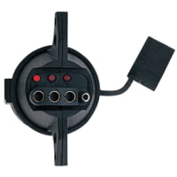 Hopkins 47345 7 Way Round To 4 Way Flat LED Adapter