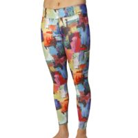Hot Chillys Micro Elite Chamois Print Tight - Women's
