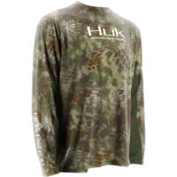 HUK Performance Fishing Mens Kryptek Icon Long Sleeve