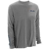 HUK Performance Fishing Mens KScott Twin Diesel Icon Long Sleeve Shirt