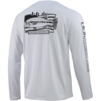 HUK Performance Fishing American Large LS Graphic T-Shirts - Men's