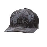 HUK Performance Fishing Camo Trucker Headwear, Cap - Mens