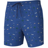 HUK Performance Fishing KC Fish Beach Freedom Pursuit Volley Short - Men's