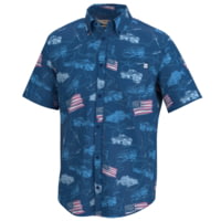 HUK Performance Fishing Kona Fish And Flags - Men's
