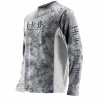 HUK Performance Fishing Icon X Camo Long Sleeve Tees - Men's