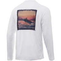 HUK Performance Fishing Pursuit Caribbean Missile Long Sleeve Graphic T-Shirts - Men's