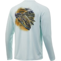 HUK Performance Fishing Pursuit Mullet Run Long Sleeve Graphic T-Shirts - Men's
