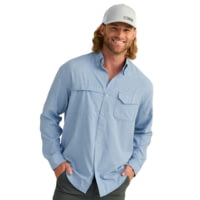 HUK Performance Fishing Tide Point Break LS Minicheck Shirt - Men's