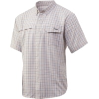 HUK Performance Fishing Tide Point Fish Plaid SS Button Ups - Men's