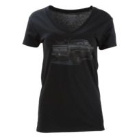 HUK Performance Fishing W Merica Vneck Tops, Short Sleeve - Women's