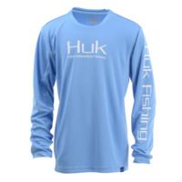 HUK Performance Fishing Y Icon LS Tops, Long Sleeve - Youth