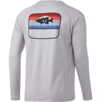 HUK Performance Fishing Sunset Bass Pursuit L/S Shirt - Men's