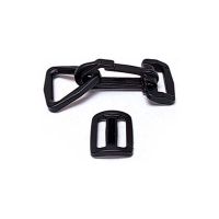 Humangear 1 Snaphook &amp; Tri Ring w/ Slider - 2Pack