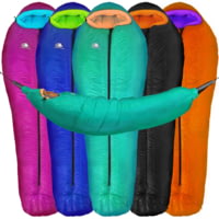 Hyke &amp; Byke Antero Hammock Compatible Goose Down Sleeping Bag, 800FP WR, 15F Degrees