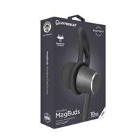 HyperGear Wireless MagBuds Earphones, Jet Black