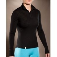 Ibex Woolies Zip T-Neck 150 - Women's