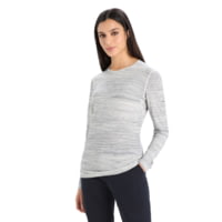 Icebreaker 200 Oasis Long Sleeve Crewe Ski Tracks Thermal Top - Women's