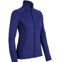 Icebreaker Cascade Full Zip Fleece - Women's-Medium-Horizon