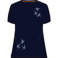 Icebreaker Central Classic Long Sleeve Swarming Shapes T-Shirt - Women's