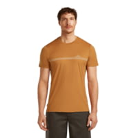 Icebreaker Merino 150 Tech Lite Short Sleeve Range Stripes T-Shirt - Men's