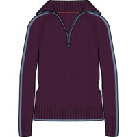 Icebreaker Lodge Long Sleeve Half Zip Sweater - Women's