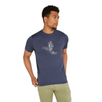 Icebreaker Merino 150 Tech Lite SS T-Shirt Skiing Yeti - Men's