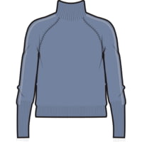 Icebreaker MerinoFine Luxe Long Sleeve High Neck Sweater - Women's